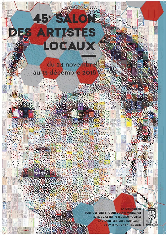 Affiche houilles 45e salon