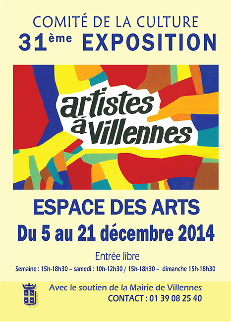 affiche artistes a villennes 2014 a4 copie